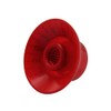 FLEOR 4pcs LP Guitar Knobs Red Top Hat Style Speed