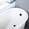 Anpean Brass Tip-Toe Tub Drain Kit with Basket Strainer and