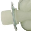 Akozon Solenoid Valve 3 Way Water Inlet N/C Normal Closed