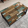 Wallderful Self Adhesive Weathered Butcher Block Wood Contact Paper Vintage