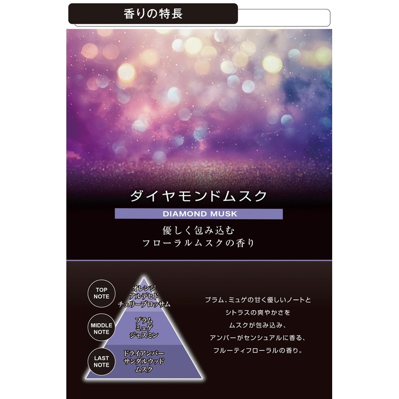 Carmate G1986 Car Air Freshener, Blang, Gel Large, Emotionary, Diamond
