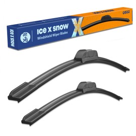 Icexsnow 26"+16" Water Repellent Windshield Wiper Blades Replacement for Toyota RAV4 2023-2013,Corolla 2019-2009,Honda Accord 2022-2018 Tucson 23-16+More,OEM Quality Automotive Windshield Wiper Blades