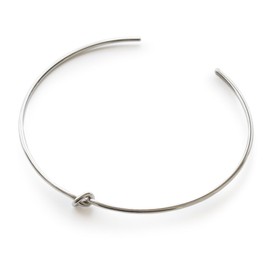 JewelVOX Necklace, Choker, Women's, Knots, Metal, Nickel-Free, Gold, Silver, Hypoallergenic, Adult, Stylish