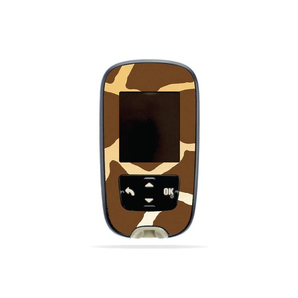 MightySkins Skin Compatible with Accu-Chek Guide - Giraffe | Protective,