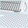 MDLUU Large Non-Slip Serving Tray with Handles, Food Serving Platter,