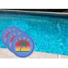 Solar Sun Rings SSRA-100 Swimming Pool Solar Mat w/ Water