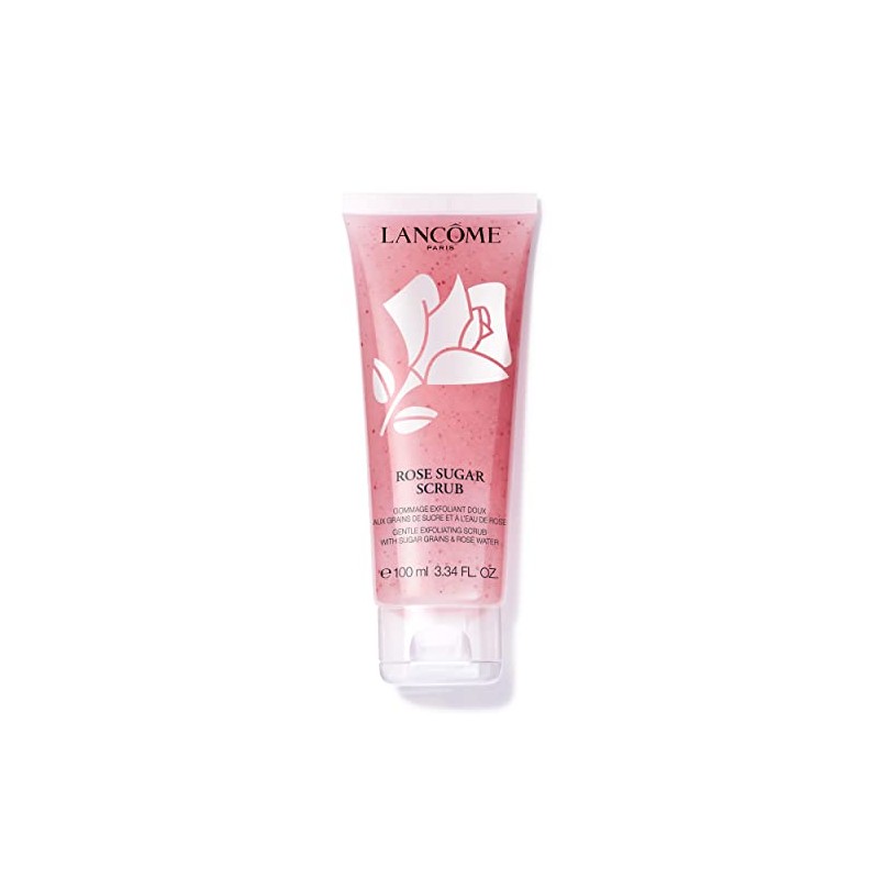 Lancôme Rose Sugar Scrub, Gentle Exfoliating for Smooth, Radiant Facial