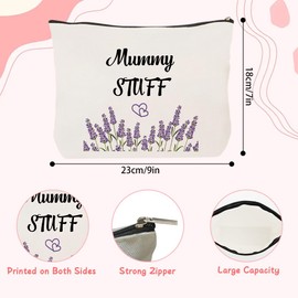 LSVGSAK Mum Gifts Mothers Day Gifts for Mum from Daughter Son Christmas Valentines Day Easter Birthday Gift for Mama Stepmum Mummy Mother from Kids Makeup Bag Travel Toiletry Pouch Stocking Stuffers