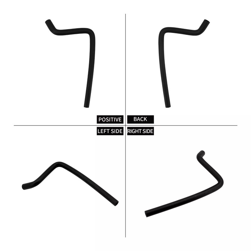 HDBUBALUS Black Tubo Scarico Oil Cooler Hose Line Fits For