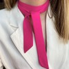 Mantieqingway Bow Tie for Women, Satin Ribbon Girls Self-tie Bowtie