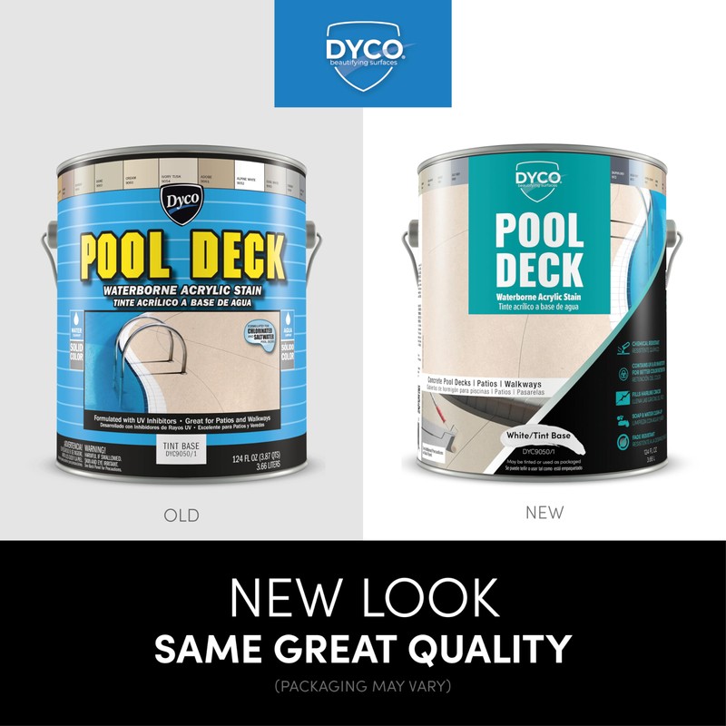 Dyco Pool Deck Waterborne Acrylic Stain - Tint Base, 1