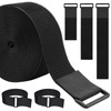WSZJINB 1.5In x 32Ft Cable Straps Heavy Duty With 40