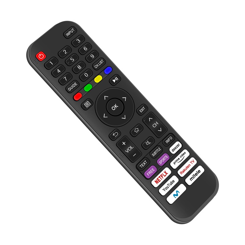 VINABTY Replacement Remote Control for HISENSE TV EN2AK30H (0011) Remote