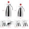Stainless Steel Thermal Coffee Pot with Lid / Double-Walled Vacuum