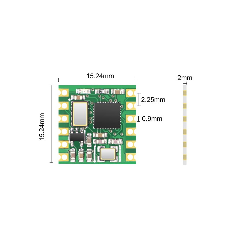 【HWT101 Military-Grade Crystal Inclinometer】MEMS Tilt Angle Sensor Module, Built-in Highly-Integrated