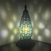 TCODTPOL Small Tiffany Lamp Stained Glass Table Lamp 5.5X11 Inch