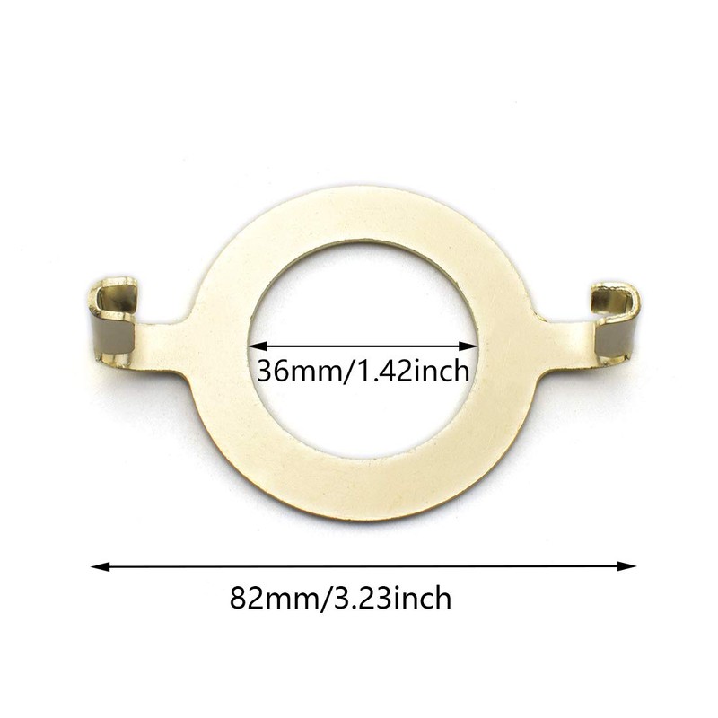 E26 Phenolic Socket Lamp Harp Saddle Base, OZXNO 2 PCS