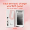 Curacoro W Eyelashes Extensions - 3D Handmade Volume Eyelashes, C