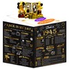 OLOSONG 80th Birthday Card for Men Women, Funny 3D Pop Up 80th Birthday Gifts for Grandma Mom Dad, Back In 1945 Happy 80 Year Old Birthday Decorations Cards for Her Him