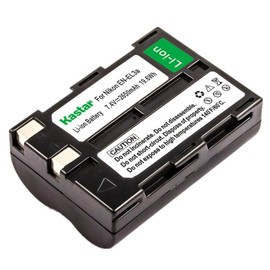 Kastar ENEL3 Battery Replacement for EN-EL3 EN-EL3a Battery and D100 D70 D70S D50 DLSR Cameras