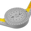 Hsthe Sea Plastic Protractor 360 Degree Horizontal Angle Gauge High-Precision