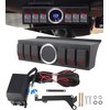 PKEDUO 6 Gang Rocker Switch Panel Overhead with Relay Box