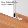 M METERXITY 4-Pack Roller Guide Sliding, 5.5mm/0.22" Dia Sliding Floor