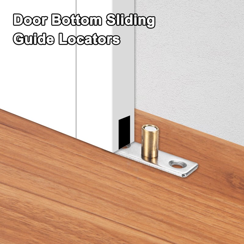 M METERXITY 4-Pack Roller Guide Sliding, 5.5mm/0.22" Dia Sliding Floor