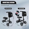 LCJ Adult Knee Scooter for Foot Surgery - Off Road