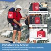 Besst Survivor Comprehensive First Aid Kit -Labeled Compartments for Trauma