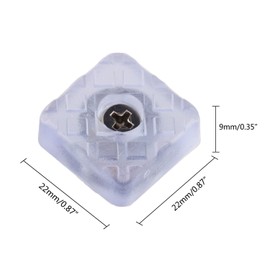 20pcs Square Furniture Pads,ULIFESTAR Furniture Feet Glides Sliders Carpet Saver Hardwood Floor Protectors Surface Protection for Chair Table Sofa Couch Leg Caps Non Slip Furniture Grippers (Blue)