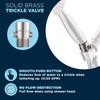 HammerHead Showers® All Metal Shower Head Shut Off Valve -