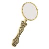 3X Retro Magnifying Glass Elderly Kids Handheld Magnifier for Reading
