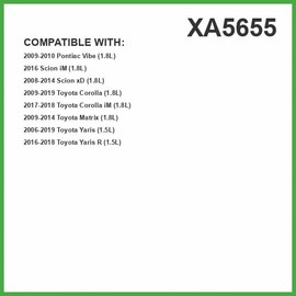 EcoGard Filtro de Aire de Motor XA5655 para Toyota Corolla, Yaris, Matrix y Scion xD 2006-2019
