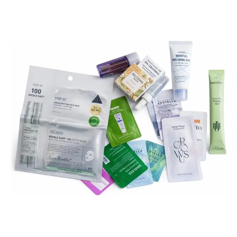 Mini Skincare Coreano Original Set Premium + Estuche