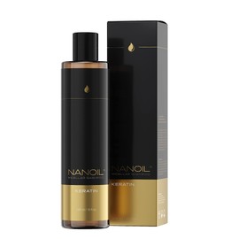 Micellar Shampoo with Keratin Nanoil Keratin Micellar Shampoo 300 ml - Regeneration and Cleansing, Strengthening Weakened Hair, Healthy Hair