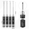 MDLHOBBY RC Hex ScrewDriver Set - 4pcs 1.5mm 2.0mm 2.5mm