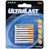 ULTRALAST ULA4AAA ULA4AAA AAA Alkaline Batteries, 4 pk, Multicolor
