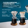 Glass Range Coffee Server For Pour Over Coffee & Tea