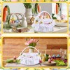 6 Pcs Orthodox Easter Basket Covers Kit 1 White Lace