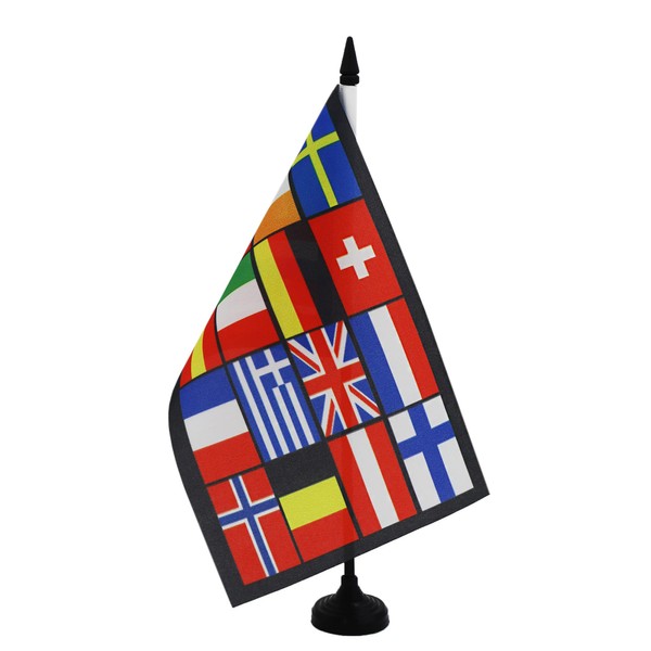 AZ FLAG - Europe Table Flag 21 x 14 cm