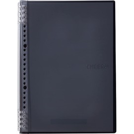 King Jim Cheers B5 Ring Notebook, 26 Holes, Gray, CH9855T Clle