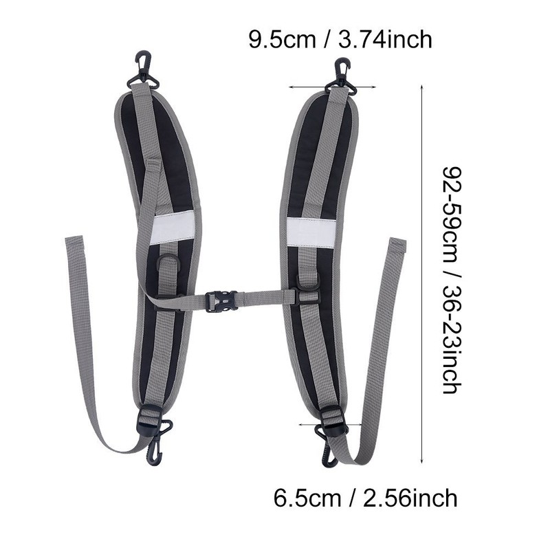 Wincal Bag Strap, 1 Pair Nylon Backpack Shoulder Straps Adjustable
