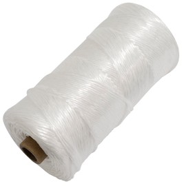 AERZETIX - C65327 - Packing Rope Cord Roll 450 m Diameter 2.5 mm - Polypropylene - Construction Work House Construction Gardening Masonry Brick - Colour White