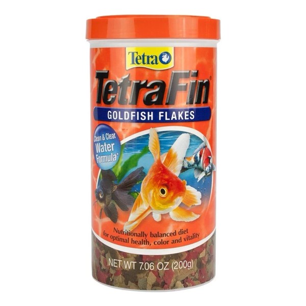 Tetra Alimento Peces Tetrafin Goldfish Flakes 200 Gr 7.06 Oz
