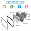 200W LED Flood Lights Outdoor, 110-285V, 20000LM Super Bright Security