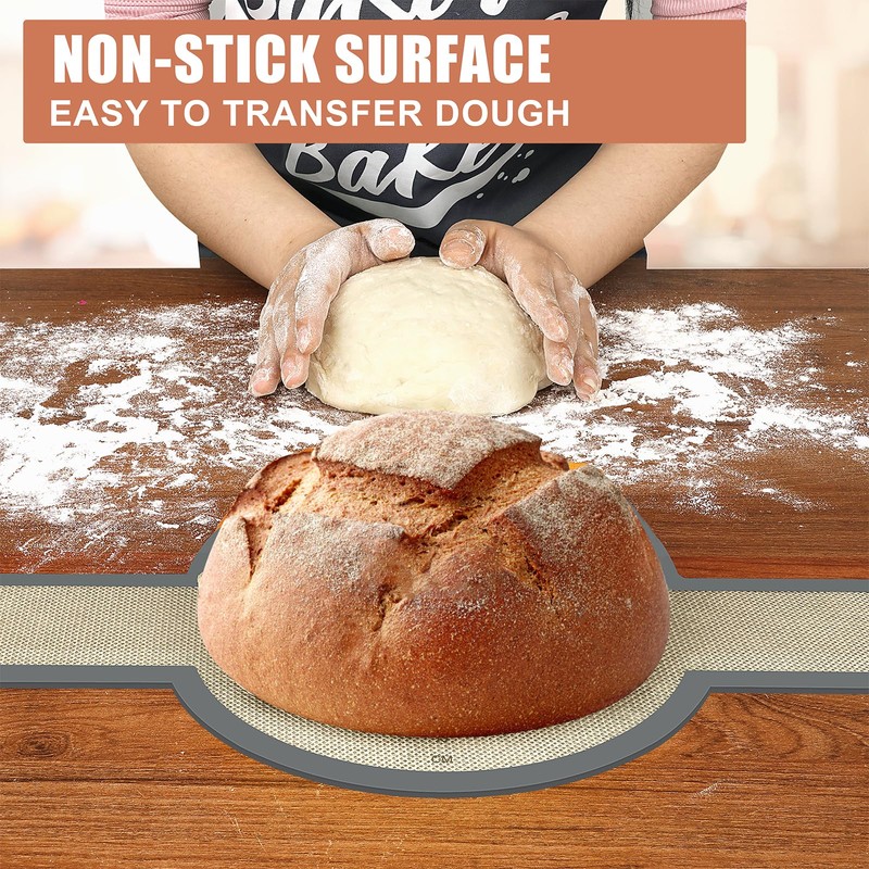 2 Pack Silicone Bread Sling, Non-Stick & Easy Clean Dutch