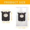 ECOMAID 10 Pack Replacement S Bag Compatible for Electrolux EL4100