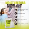 MOISTURESORB Reusable Mold & Mildew Smell Deodorizer Pouch: Rid Odor