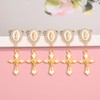 Jiali Q 60pcs Rosary Making Kit, Gold Tone Religious Jewelry